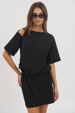 Raquel Mini Dress Black