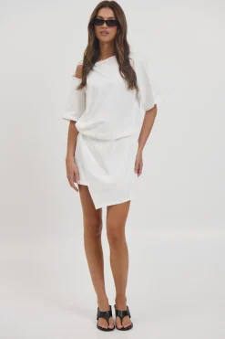 Raquel Mini Dress White