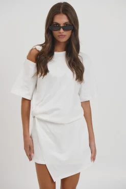 Raquel Mini Dress White