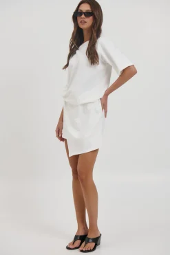 Raquel Mini Dress White
