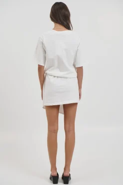 Raquel Mini Dress White