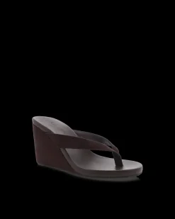 Ravyn Heel Dark Cacao Suede