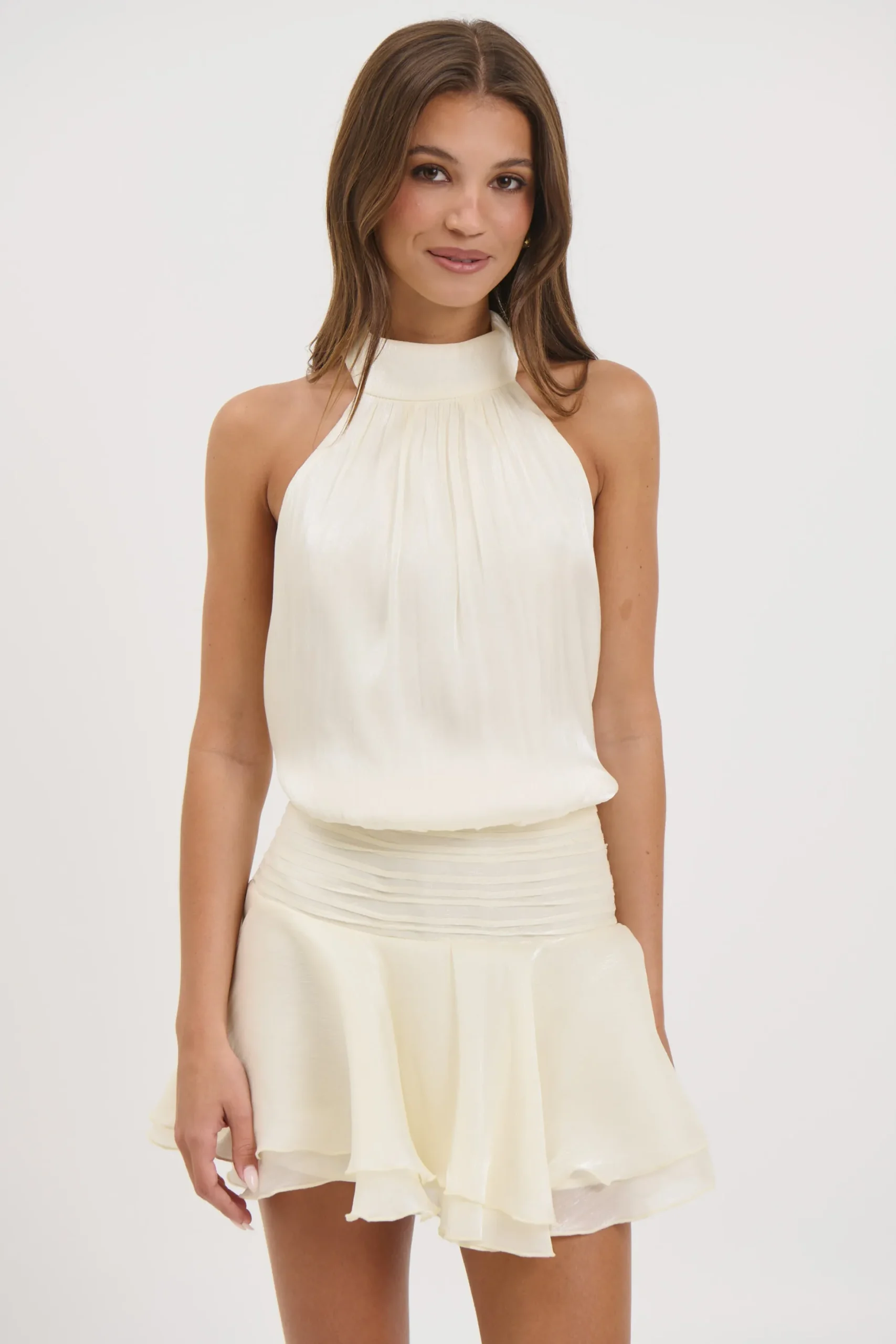 Remi Mini Dress Cream