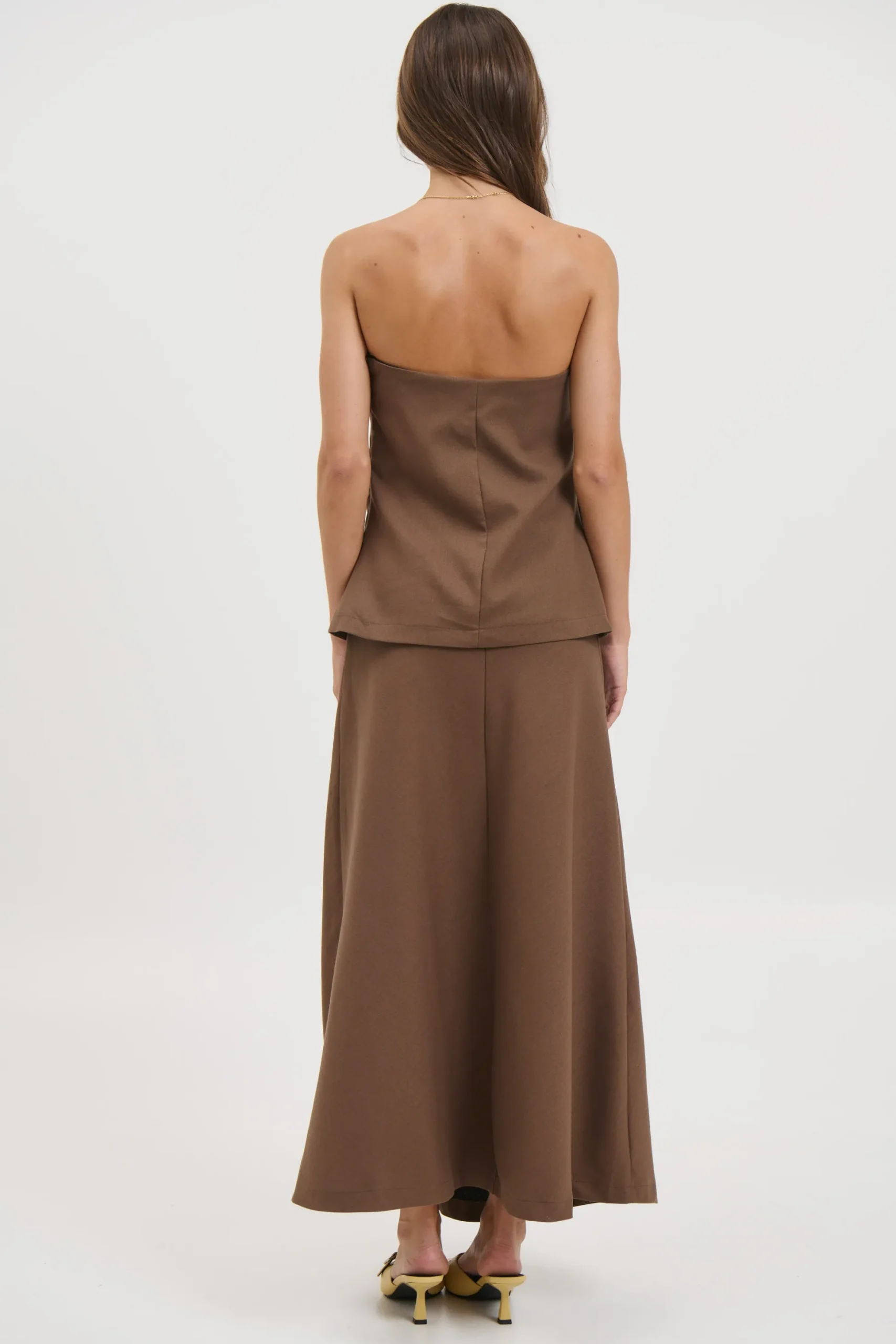 Riley Maxi Dress Chocolate