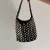 Riley Studded Bag Black