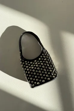 Riley Studded Bag Black