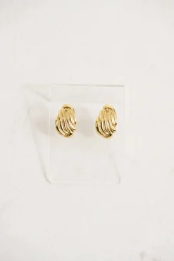 Rita 18K Gold Plated Earring