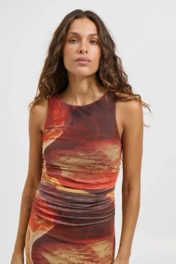 Rossi Maxi Dress Sunset