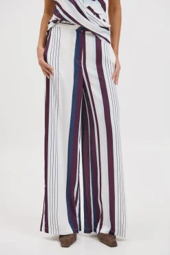Rowena Pant Stripe Print