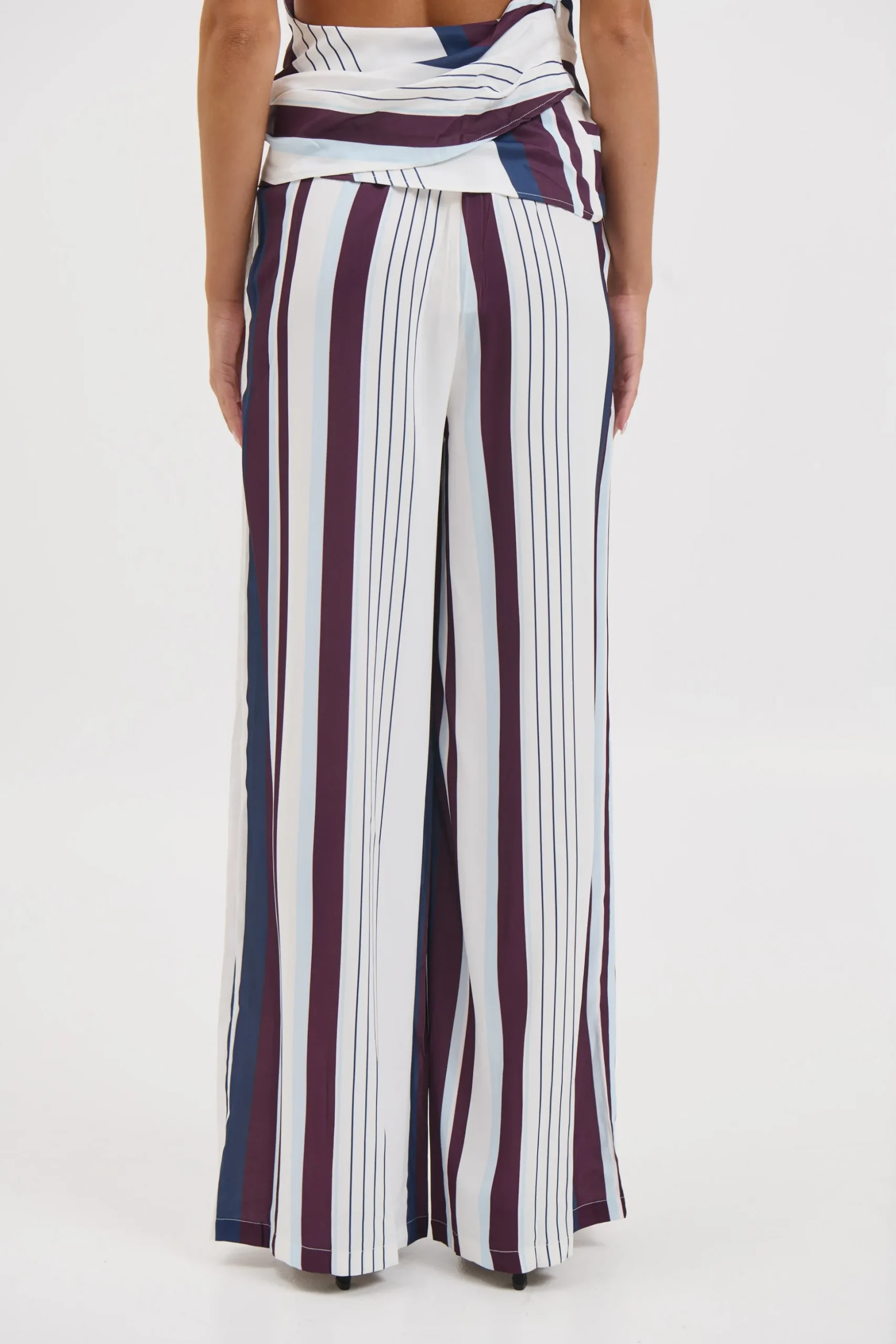 Rowena Pant Stripe Print