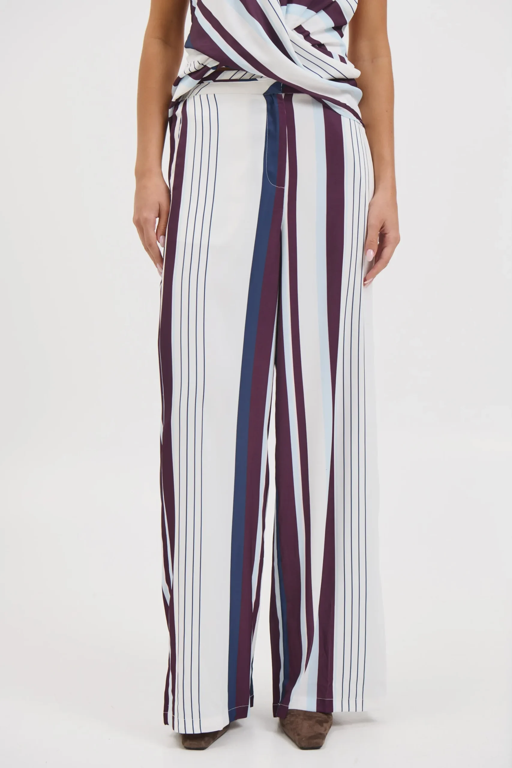 Rowena Pant Stripe Print