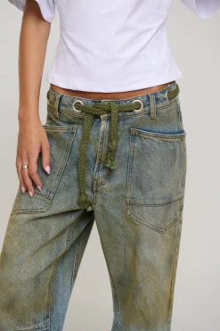 Rush Hour Jean Stone Blue