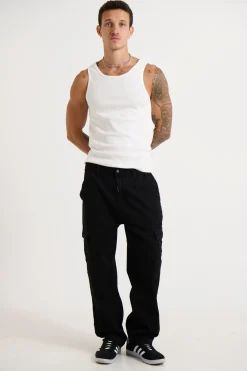 Ryder Baggy Pants Black