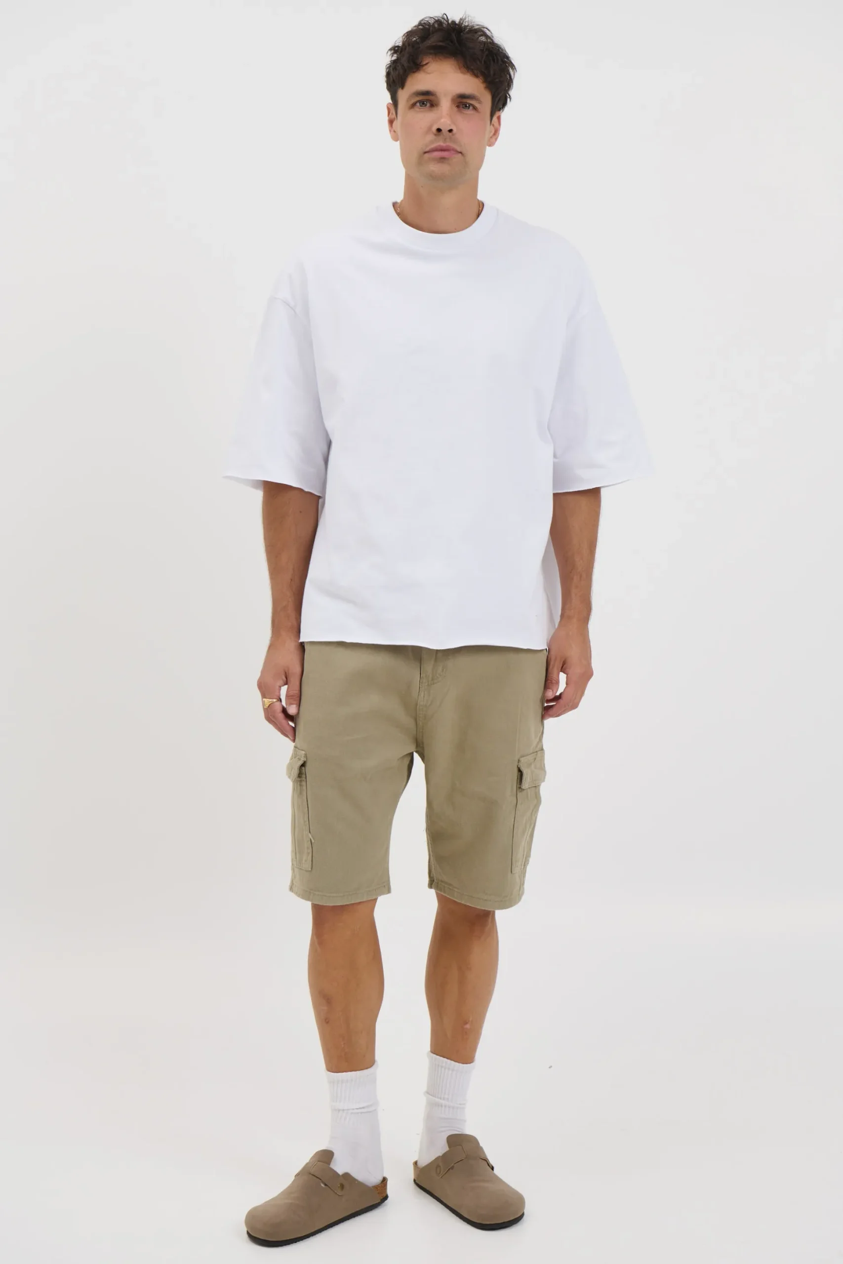 Ryder Baggy Short Khaki