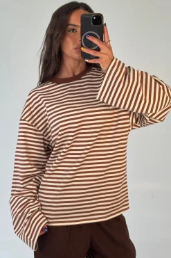 Sadie Long Sleeve Chocolate