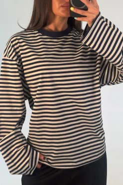 Sadie Long Sleeve Navy