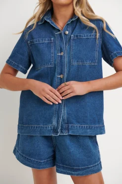 Sally Shirt Dark Blue