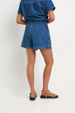 Sally Short Dark Blue