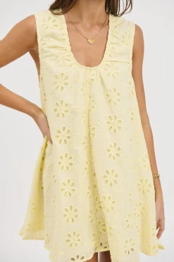 Samira Mini Dress Lemon