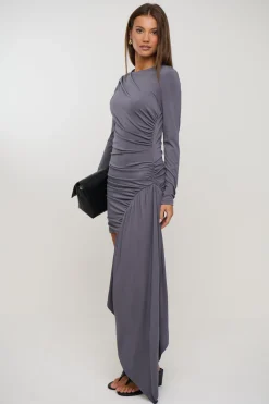 Sandy Mini Dress Dark Grey