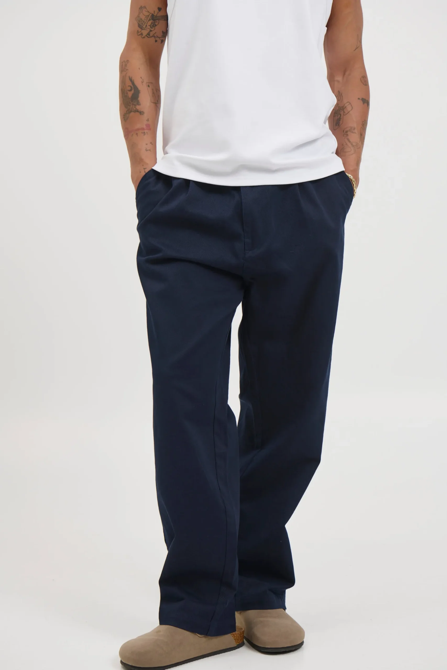 Santiago Relaxed Pant Navy