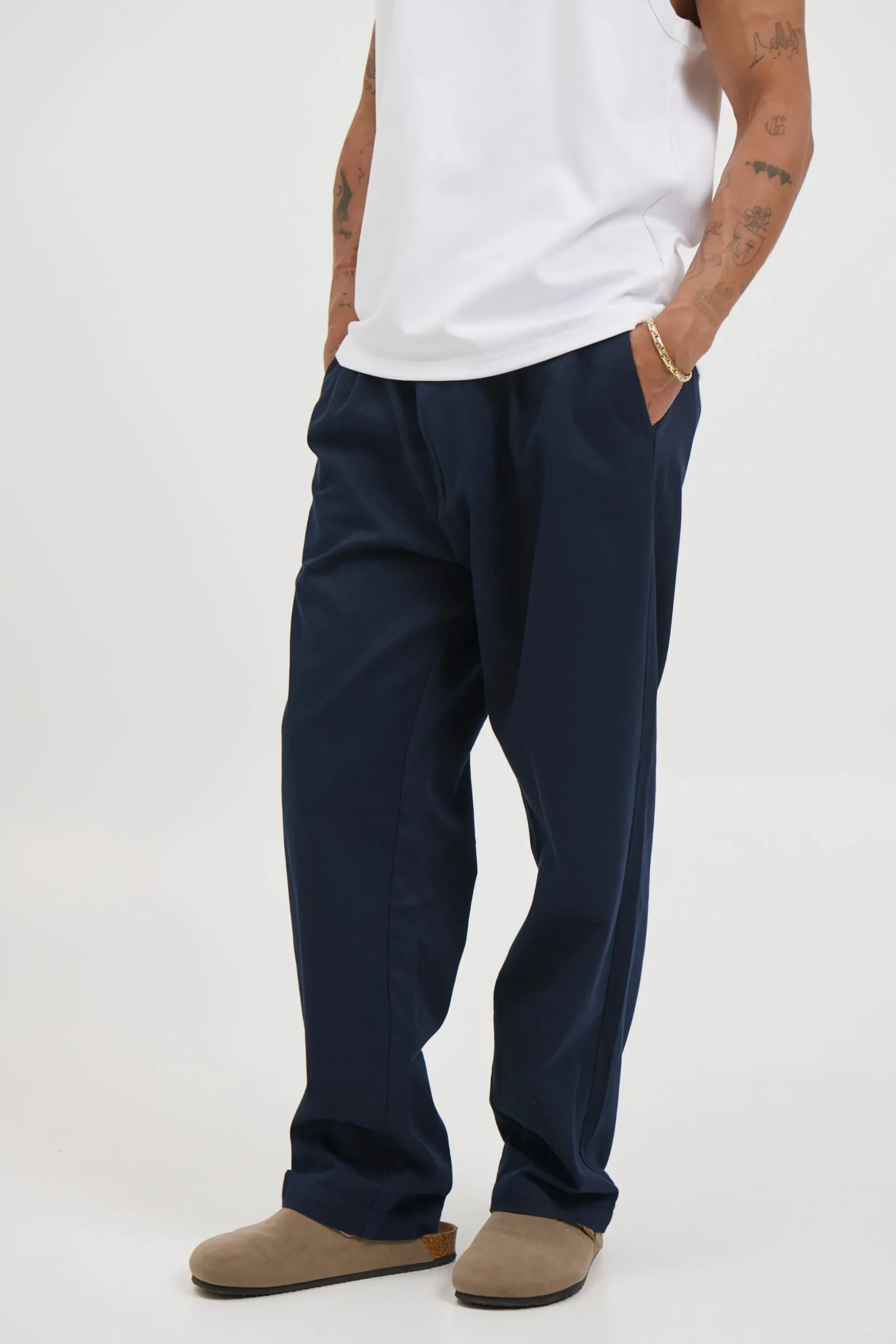 Santiago Relaxed Pant Navy