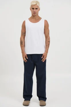 Santiago Relaxed Pant Navy