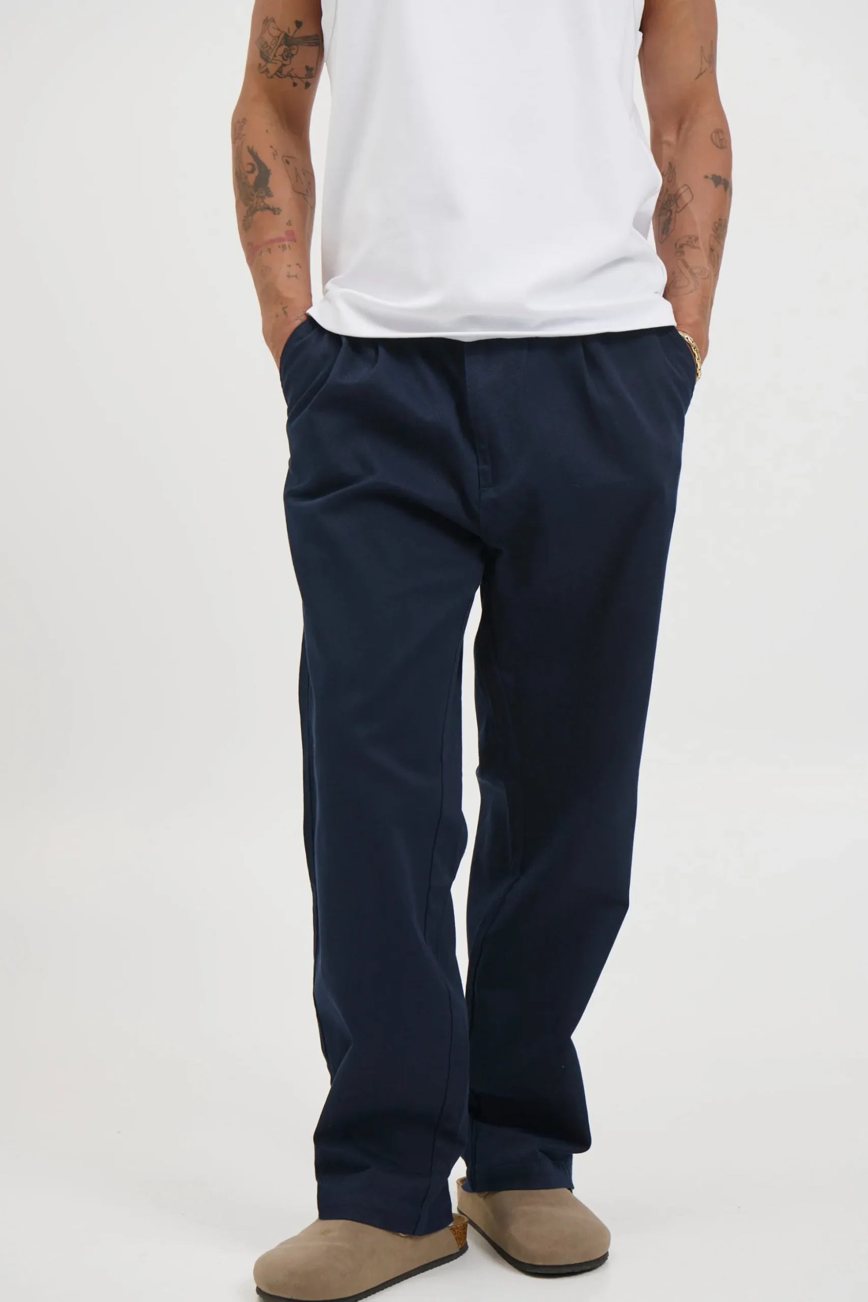Santiago Relaxed Pant Navy