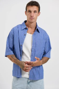 Scott Shirt Blue Stripe