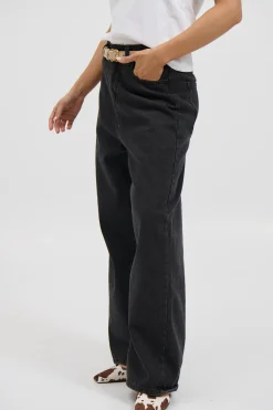 Sebastian Jean Washed Black