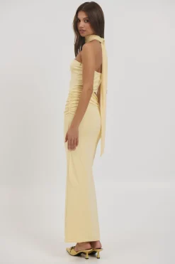 Selena Maxi Dress Lemon