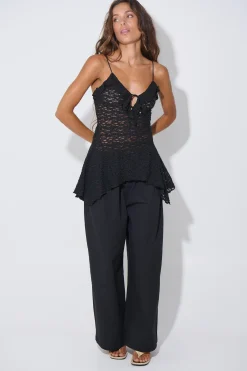 Sherridan Lace Top Black