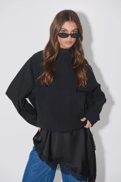 Shoreline Windbreaker Noir