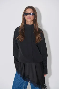 Shoreline Windbreaker Noir