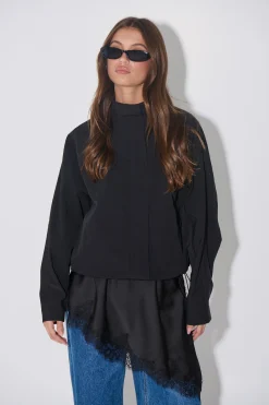 Shoreline Windbreaker Noir