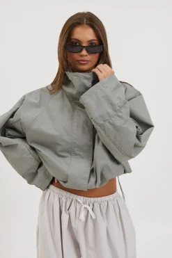 Shoreline Windbreaker Silver