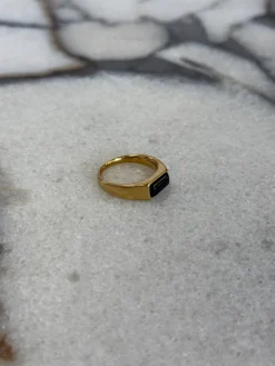 Signet Pinky Ring Gold