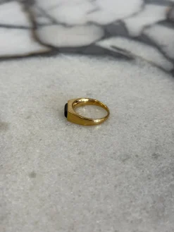 Signet Pinky Ring Gold