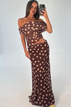 Skylar Midi Dress Mocha