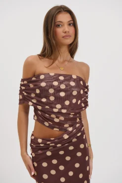 Skylar Midi Dress Mocha