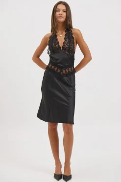 Solana Midi Dress Onyx