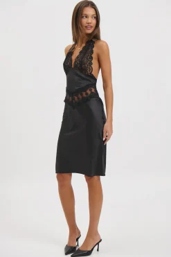 Solana Midi Dress Onyx