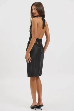 Solana Midi Dress Onyx