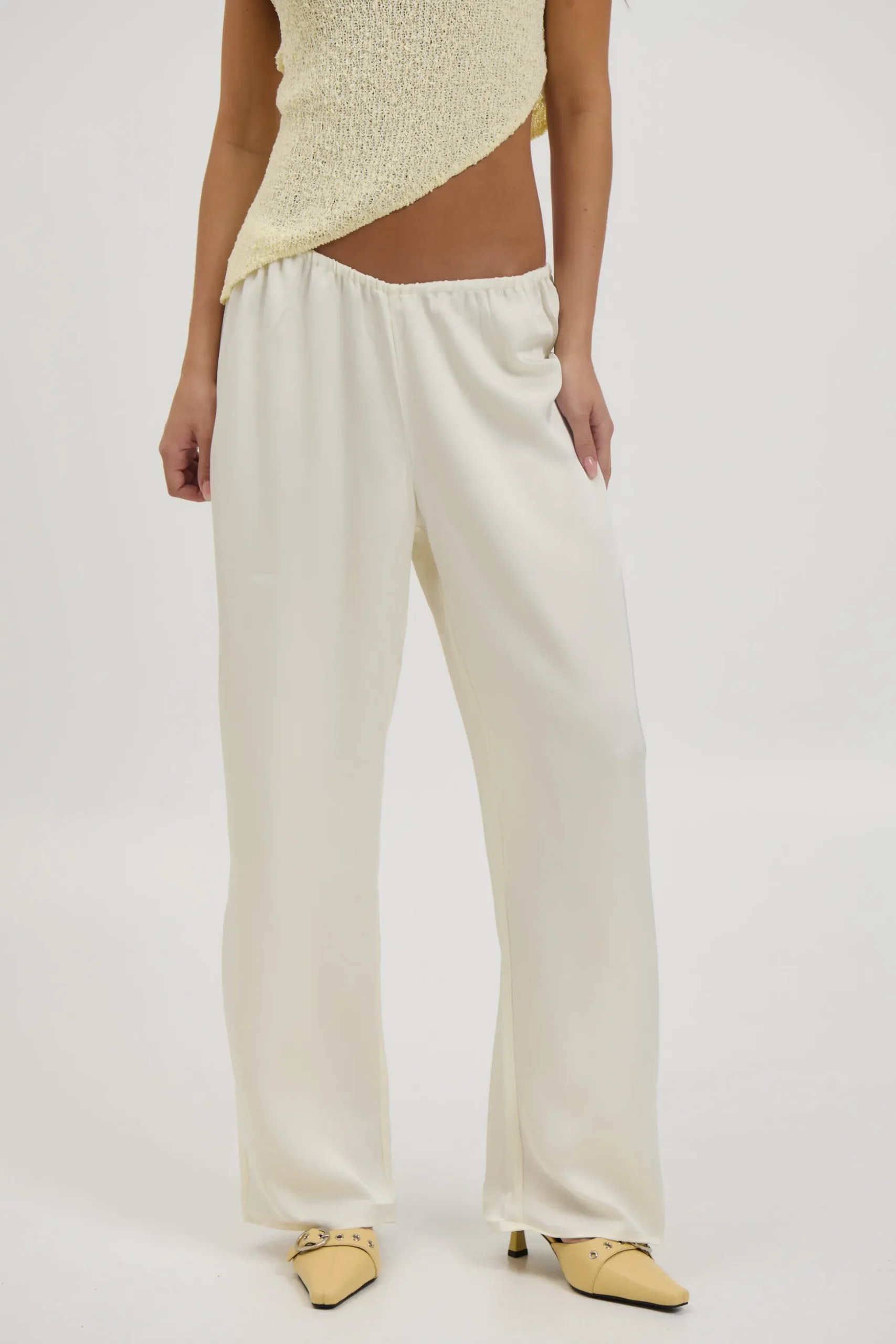 Solene Pant Ivory