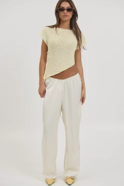 Solene Pant Ivory