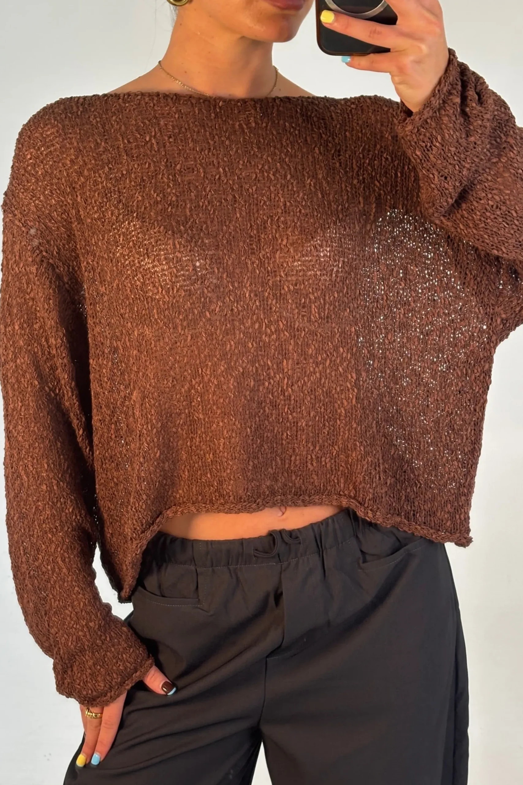 Sonny Knit Chocolate