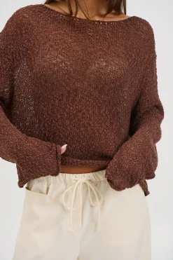 Sonny Knit Chocolate