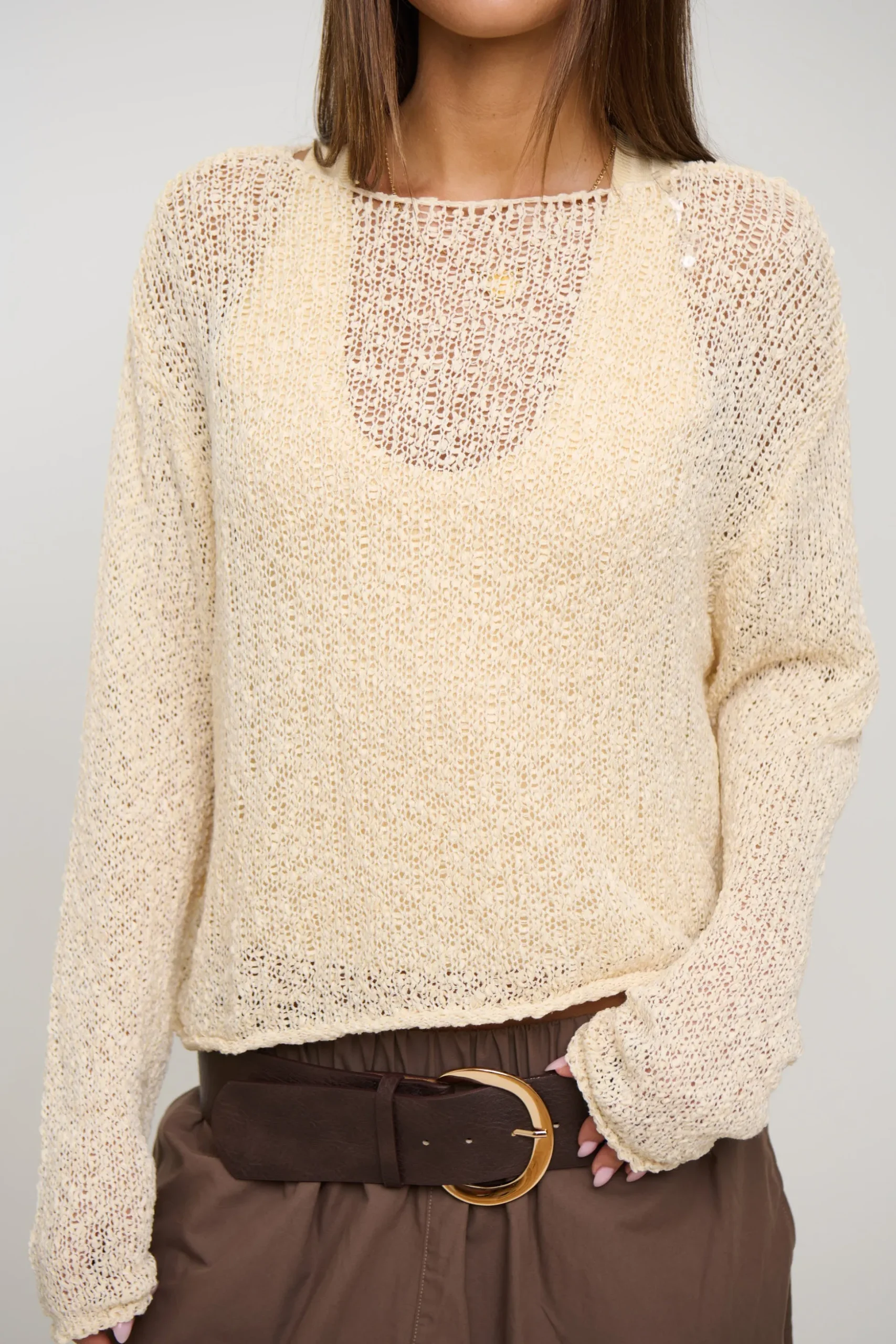 Sonny Knit White