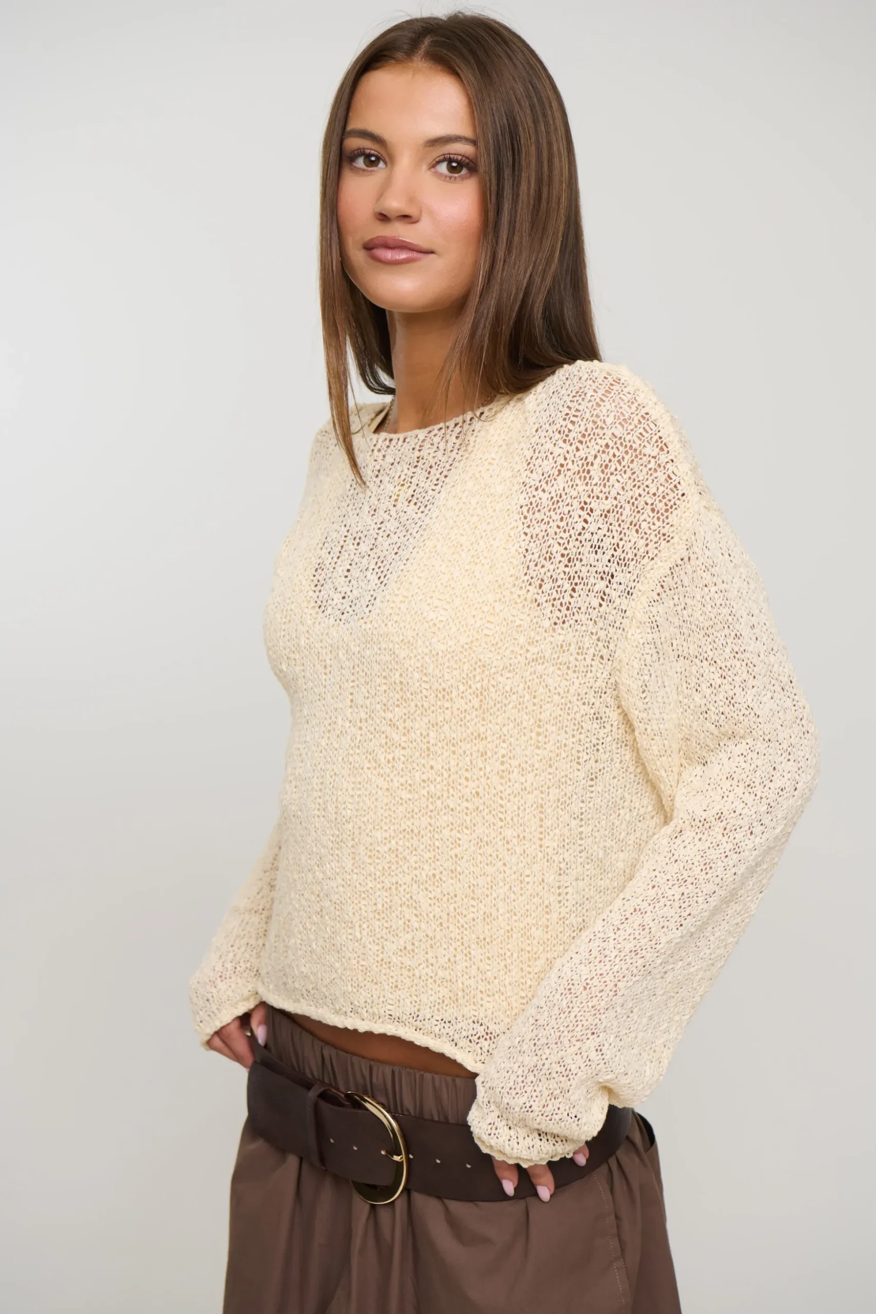 Sonny Knit White