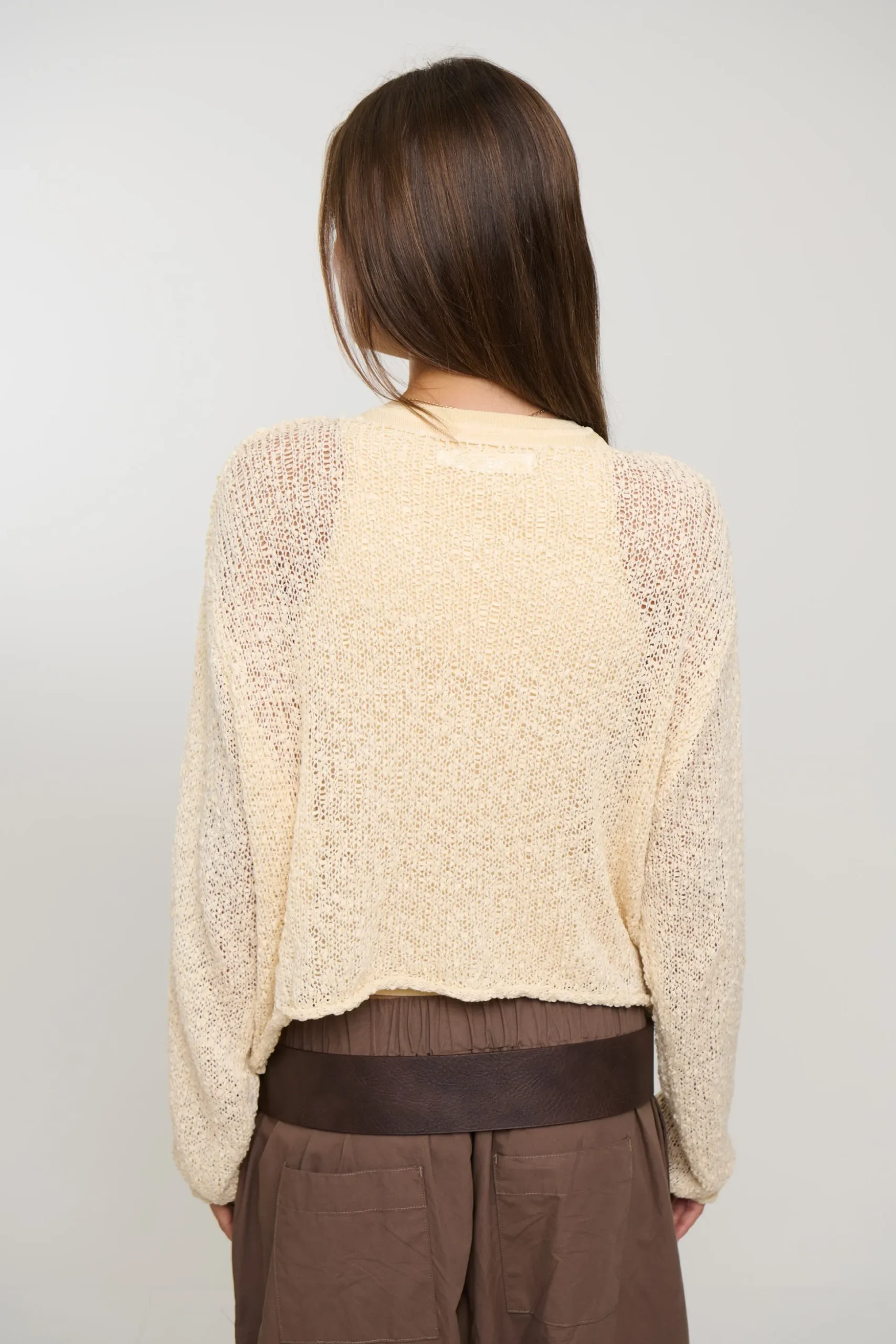 Sonny Knit White